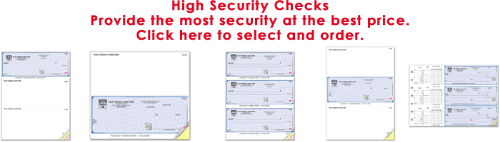 High Security Check Offerings