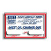 Oil Change & Service Vinyl Clings