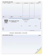 DLM267 Accounts Payable Laser Middle Checks Timberline Compatible 8 1/2 x 11