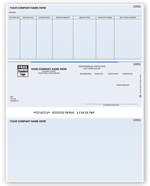 DLM273 Laser Middle Accounts Payable Check 8 1/2 x 11