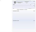 DLT124 Lined Laser Check Microsoft Office Accounting Compatible 8 1/2 x 11